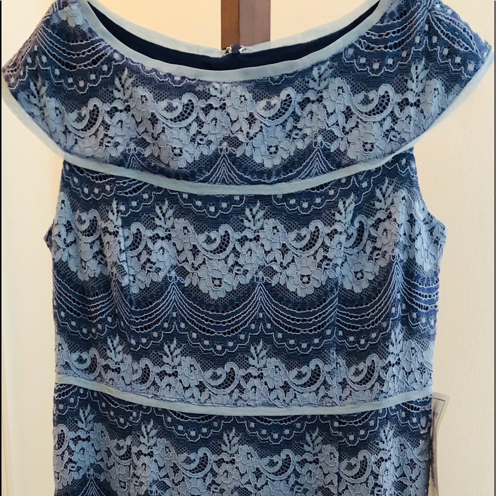 *New* - women’s size 20 & 22 Blue lace dress.